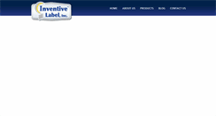 Desktop Screenshot of inventivelabel.com