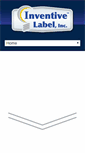 Mobile Screenshot of inventivelabel.com